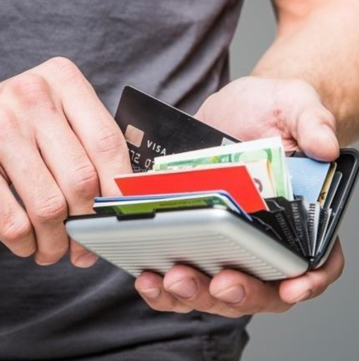 Gray helmet for bikers