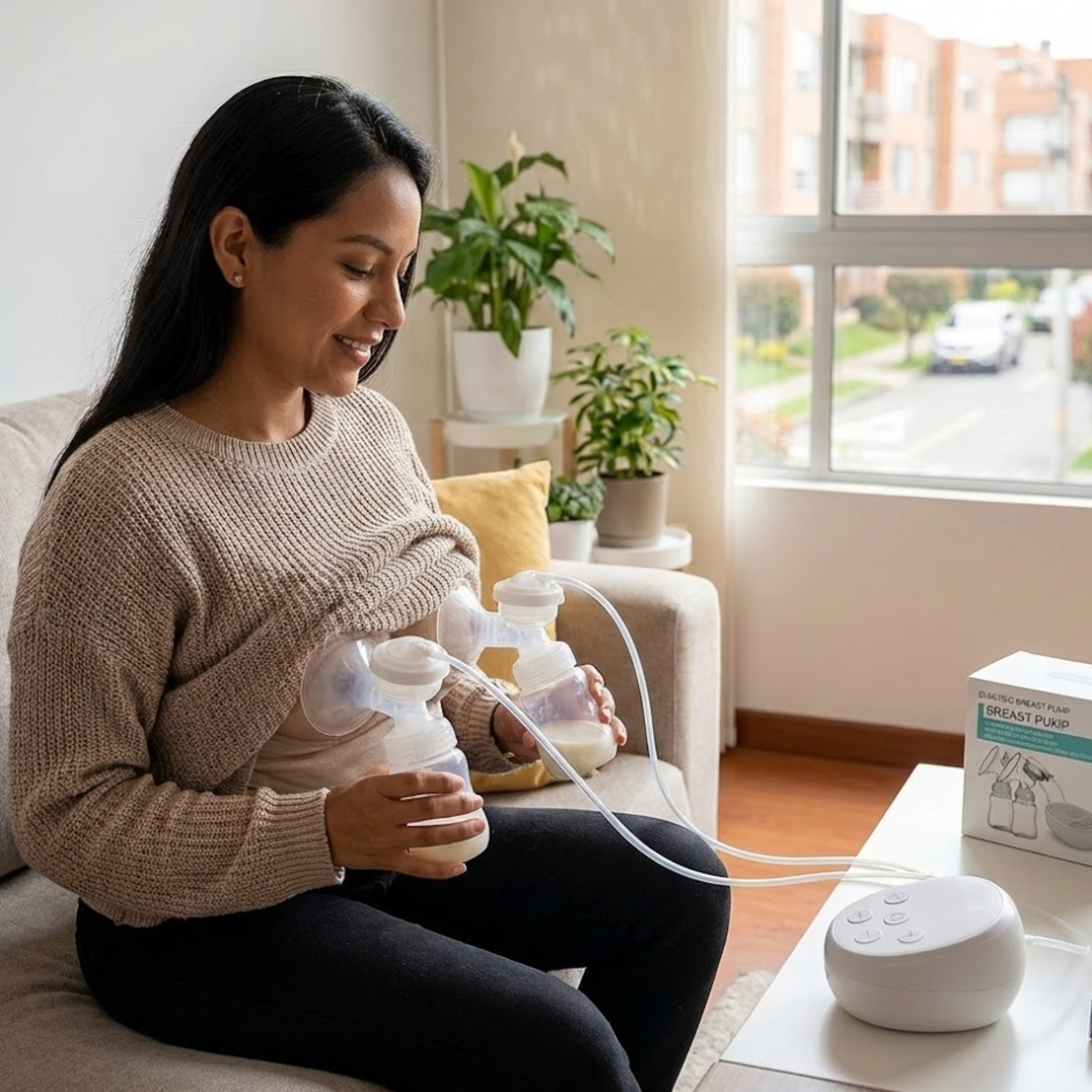 Extractor De Leche Eléctrico Doble