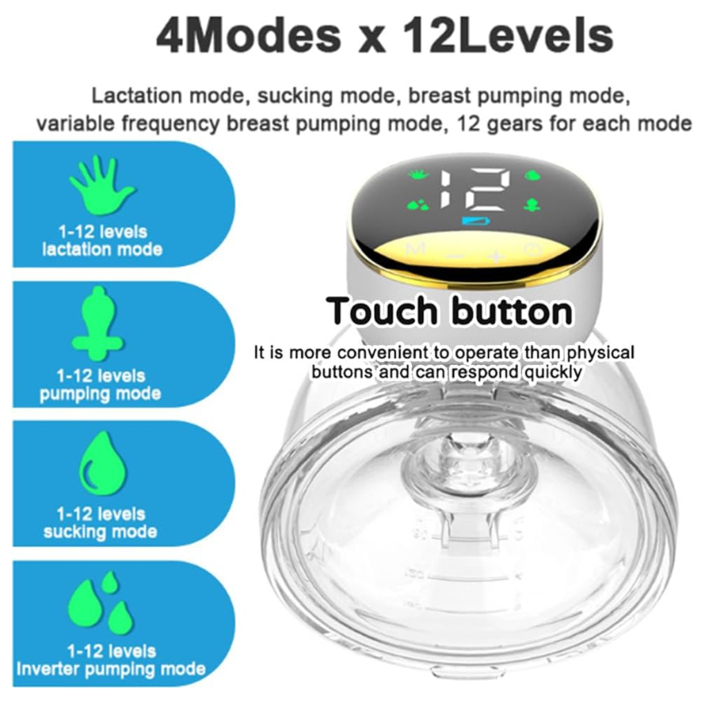 Extractor de Leche Portátil Manos Libres