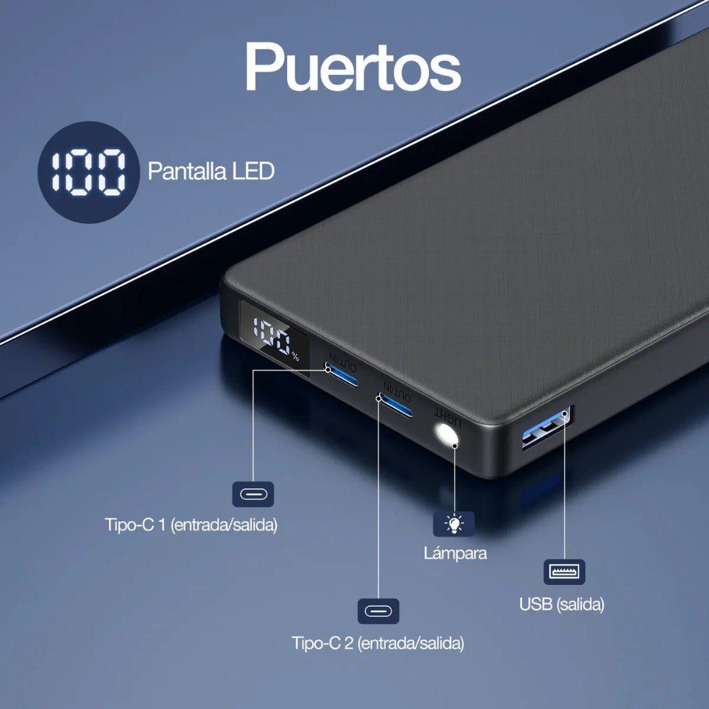 Power Bank Batería Portátil 1Hora GAR264