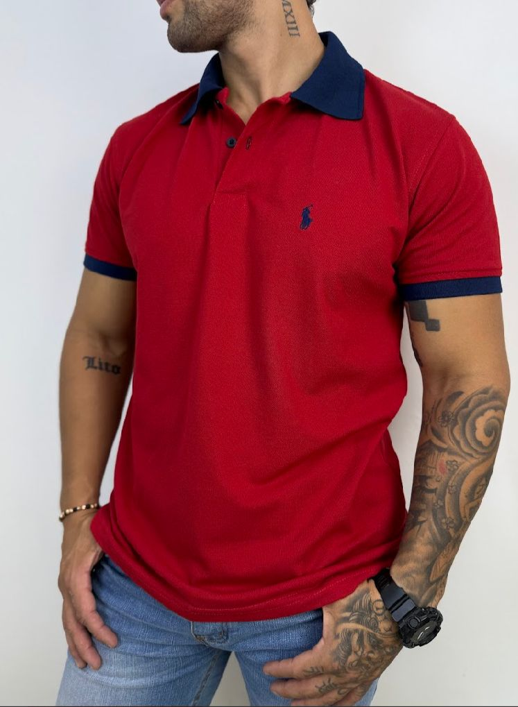 Pack x3 Polos Ralph Lauren Doble Tono