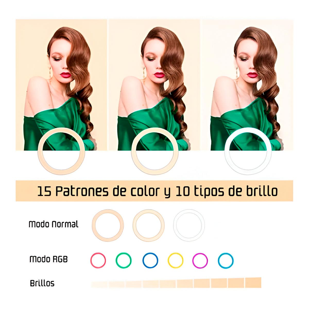 Aro de Luz LED RGB MJ33