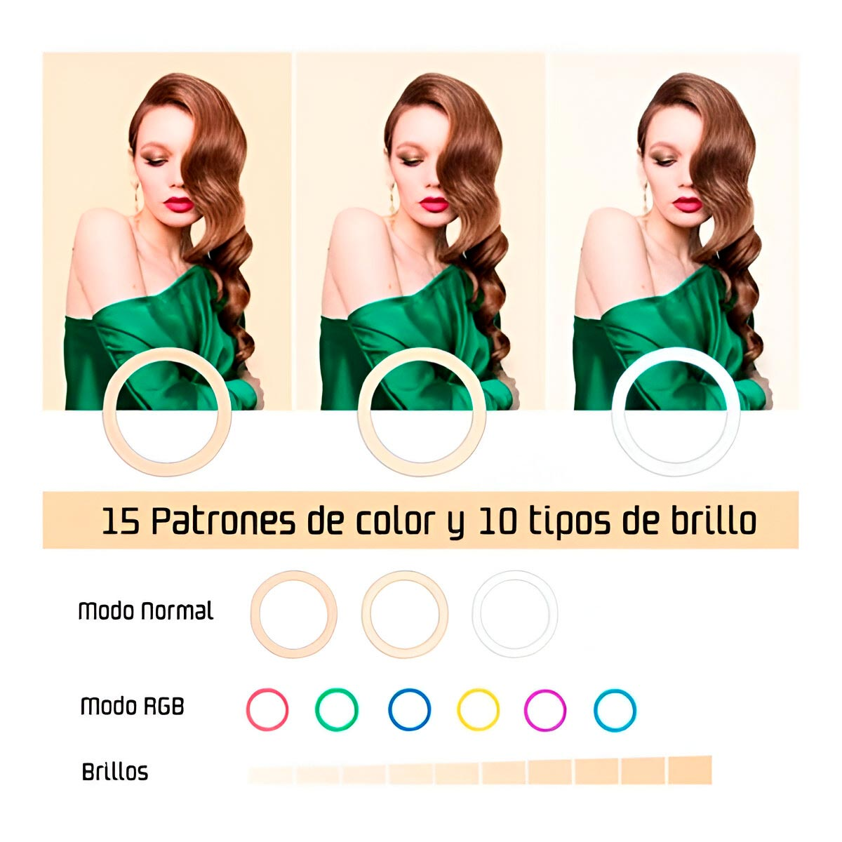 Aro de Luz LED RGB MJ33