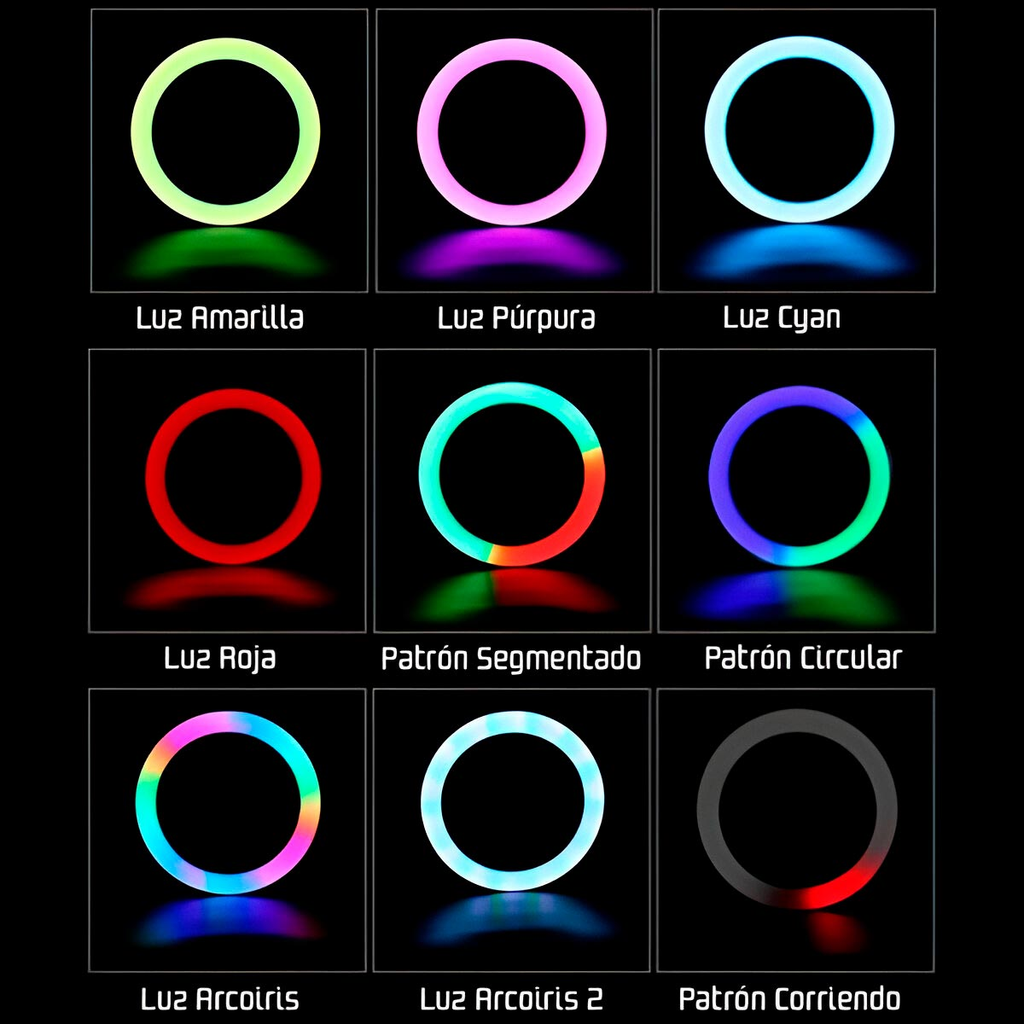 Aro de Luz LED RGB MJ33