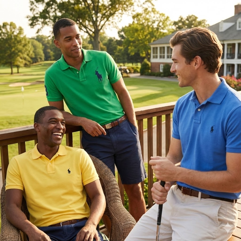 Pack x3 Polos Ralph Lauren Doble Tono